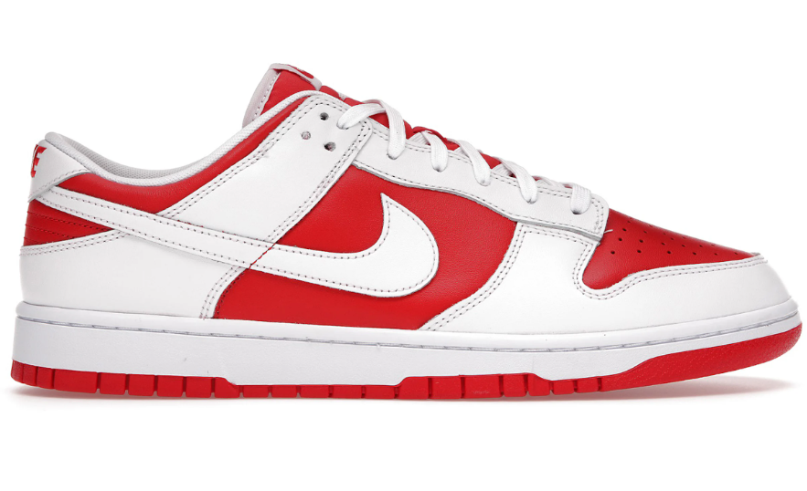 NIKE - Dunk Low "Championship Red" - THE GAME